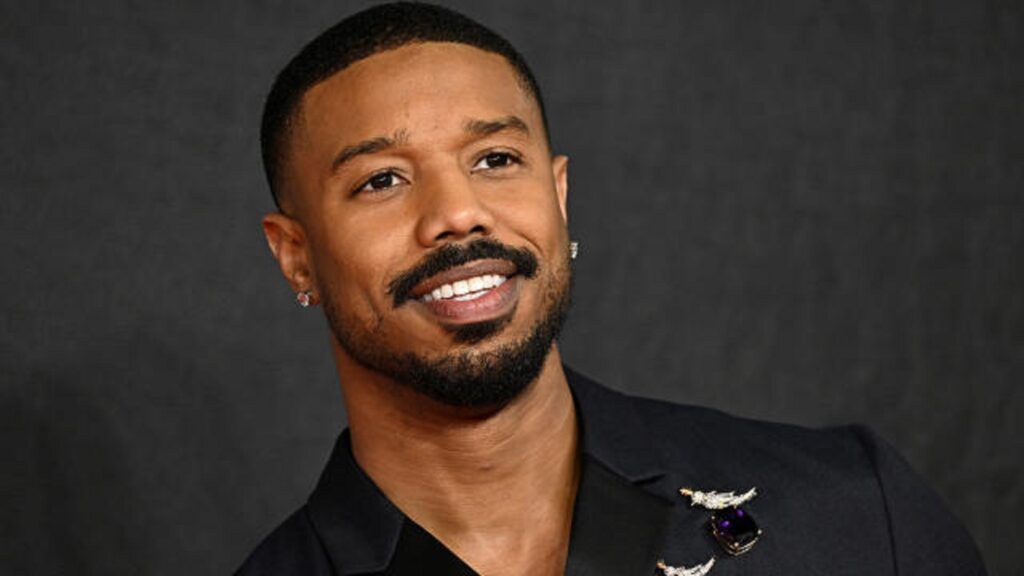 Michael B. Jordan comes out injury free after a car crash in Hollywood.